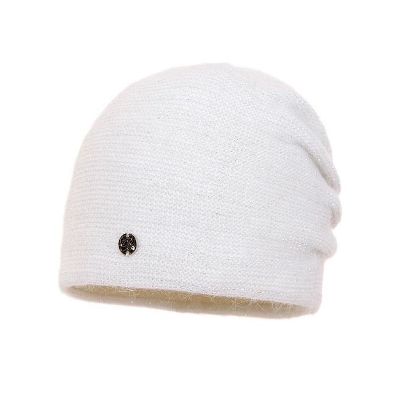 Czapka damska Goldie Ecru