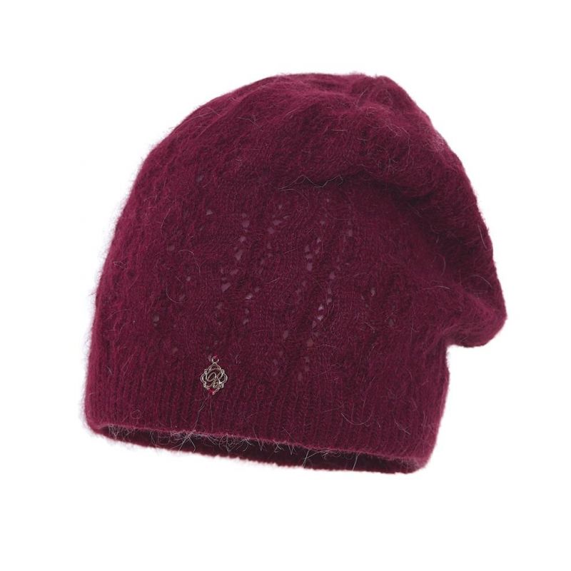 Czapka damska Dafi Bordo