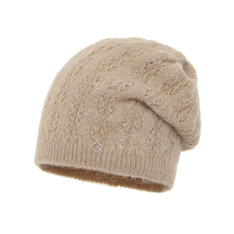 Czapka damska Dafi Ciemny beż