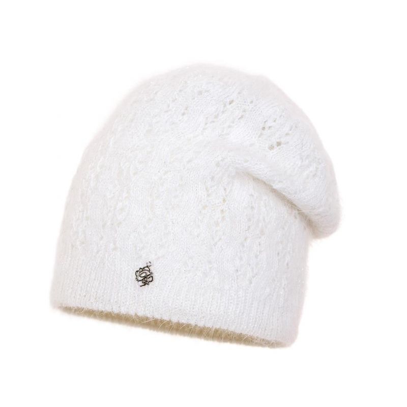 Czapka damska Dafi Ecru