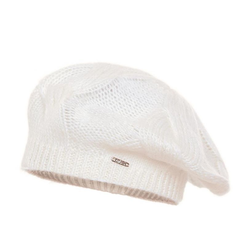 Beret damski Kasjopea Ecru