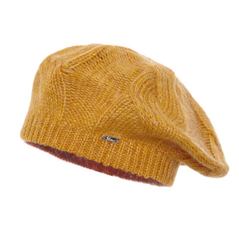 Beret damski Kasjopea Miodowy