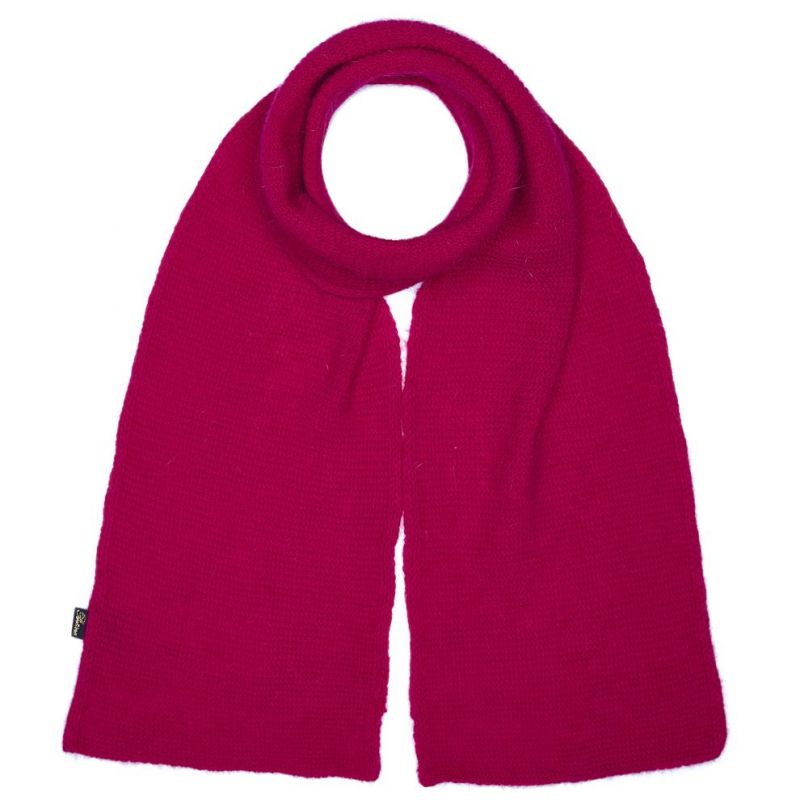 Szal damski z angory Star Fuksja