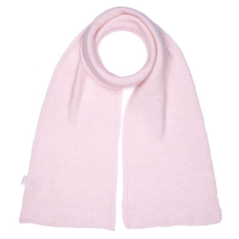 Szal damski z angory Star Pudrowy róż