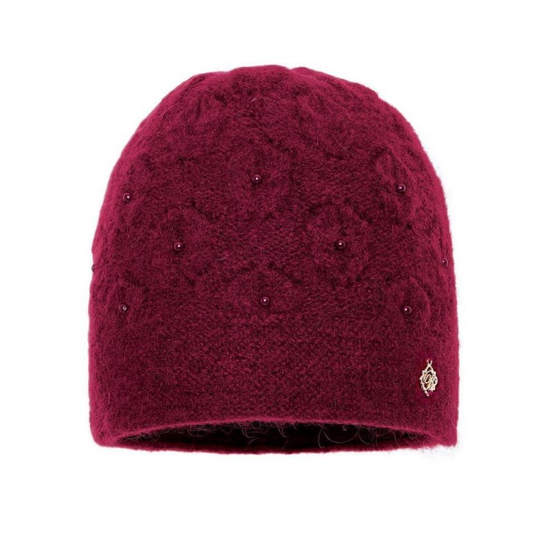 Czapka damska Inessa Bordo
