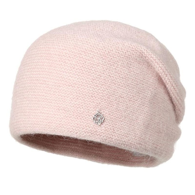 Czapka damska Donita Jasny róż