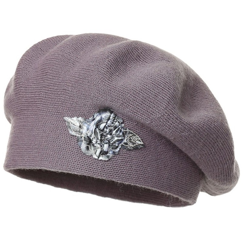 Beret damski Luciana Taupe