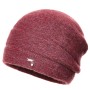 Czapka damska Cristina Ciemny róż