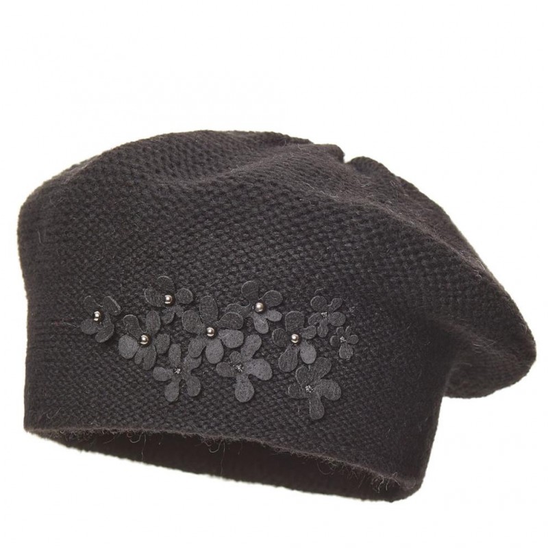 Beret damski Margerita Czarny