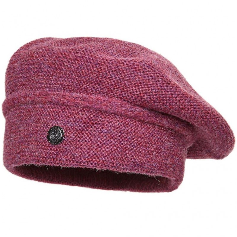 Beret damski Kornelia Ciemny róż
