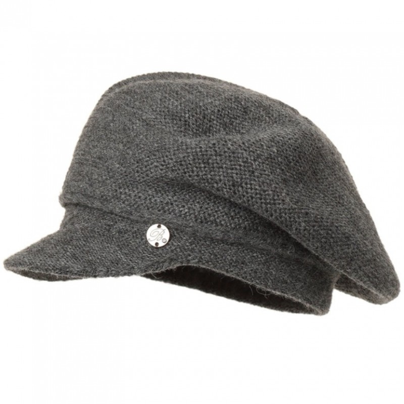 Kaszkiet damski Dafne Grafit