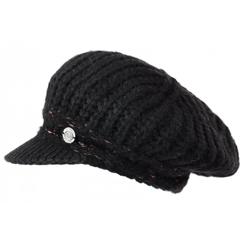 Kaszkiet damski Solange Czarny