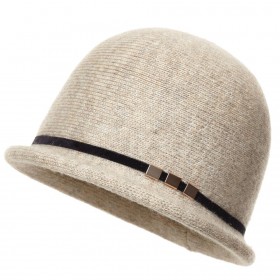Kapelusz damski Agostina Jasny beż