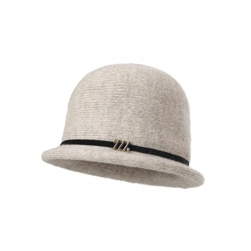 Kapelusz damski Florencja Jasny beż