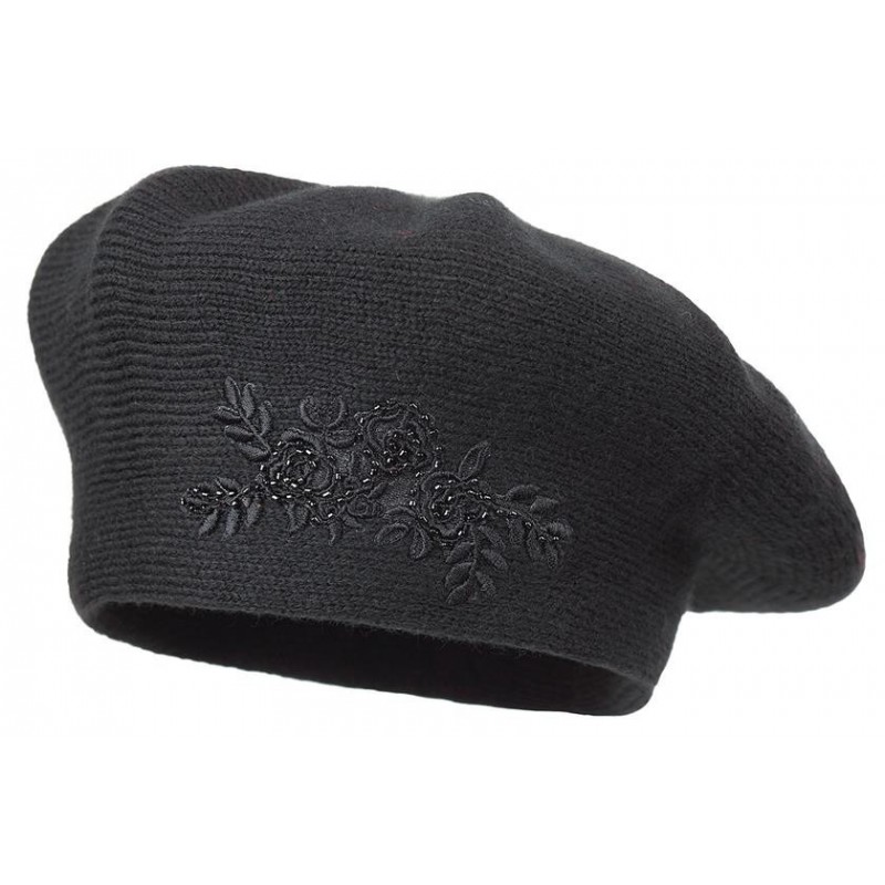 Beret damski Celestina Czarny