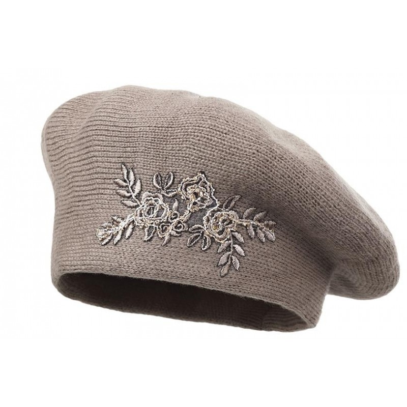 Beret damski Celestina Taupe