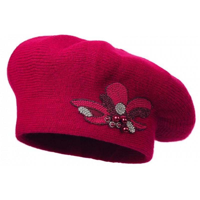 Beret damski Josefina Bordo