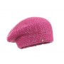 Beret damski Rosa Fuksja