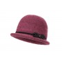 Kapelusz damski Leticia Ciemny róż