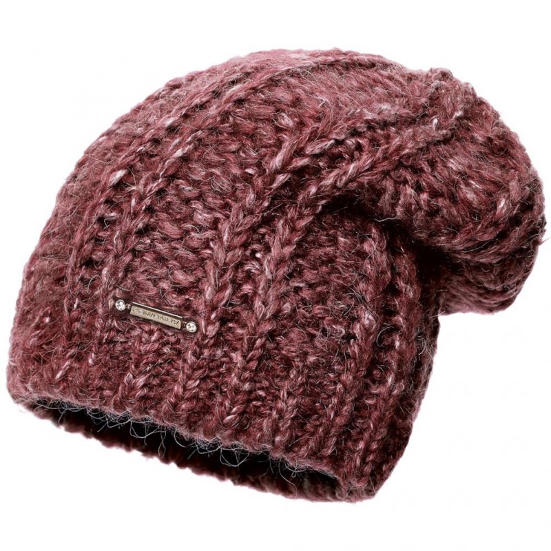 Czapka damska Zara Bordo