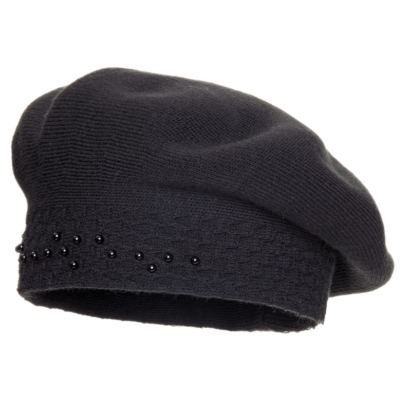 Beret damski Alma Czarny