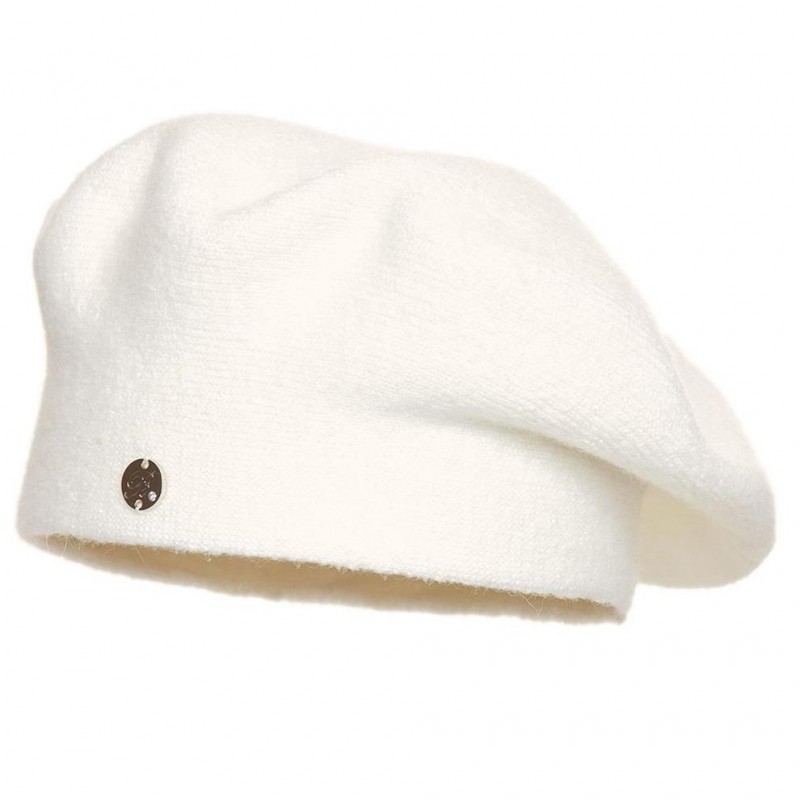 Beret damski Miriam Ecru
