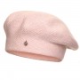Beret damski Mandy Jasny róż