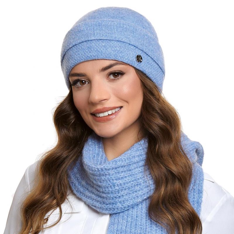 Czapka damska Giselle Niebieski