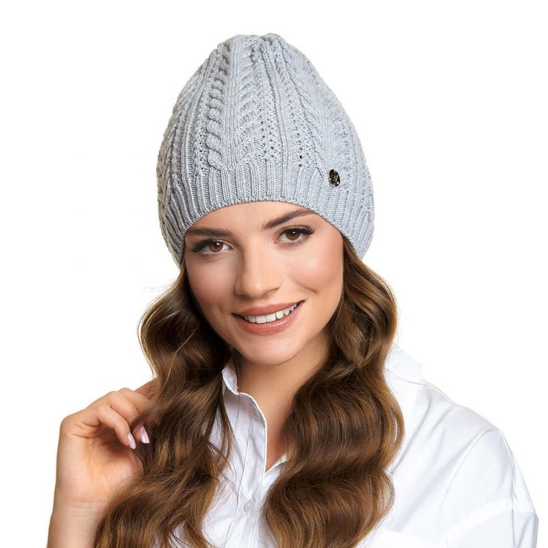 Czapka damska Fibi Jasny szary