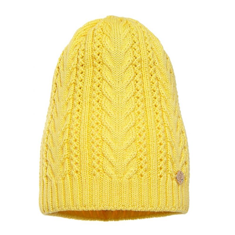 Czapka damska Fibi Żółty