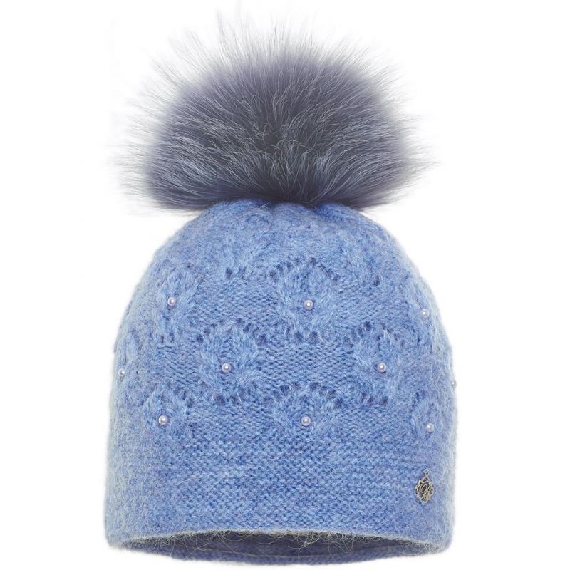 Czapka damska Negra Niebieski