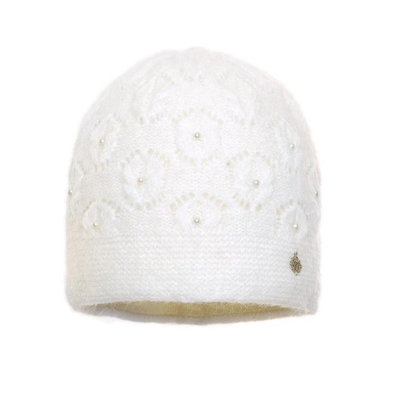 Czapka damska Inessa Ecru